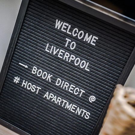 Host Apartments - Contemporary 3 Bed Apt With Balcony - Perfect For Long Stays Liverpool Kültér fotó